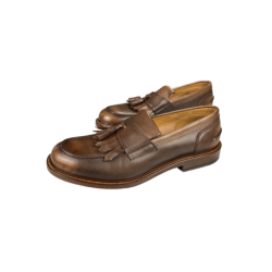 Scarpa uomo Doucal's - Mocassino in pelle - Colore Marrone - Punta sfumata