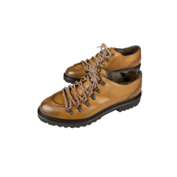 Scarpa uomo Doucal's - Stringata con laccio coulissein pelle - Colore Testa di moro