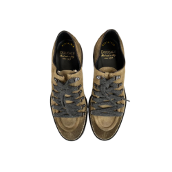 Scarpa uomo Doucal's - Stringata in pelle scamosciata - Colore Sabbia