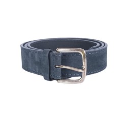 Cintura uomo Orciani - Amalfi in suede - Notte