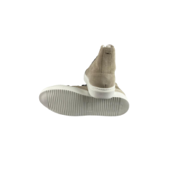 Scarpa uomo Doucal's - Sneaker alta - Pelle scamosciata - Colore Beige