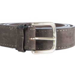 Cintura uomo Orciani - Amalfi in suede - Testa di moro