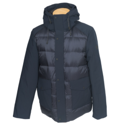 Giubbotto uomo con cappuccio - People of Shibuya - colore  blu