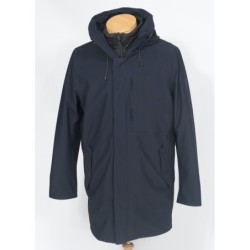 Giaccone uomo con cappuccio - People of Shibuya - colore  blu