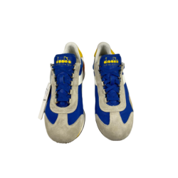 Scarpa uomo - Diadora Heritage - Equipe L Perf SW - Colore Nautical blue/white