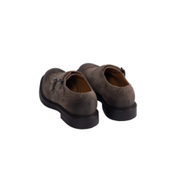 Scarpa uomo - Manifatture Etrusche - Vivel Doppia fibbia - Colore Karibu