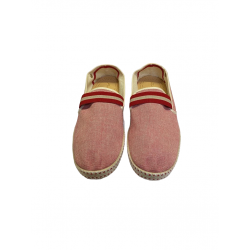 Scarpa uomo - Rivieras - College Berkeley - Bianco/rosso