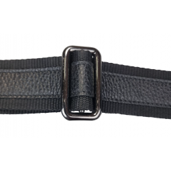 Borsa tracolla uomo OFFBAG - pelle nera