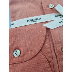 Camicia uomo Borriello - Coreana - Arancio