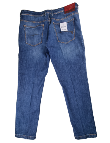 Jeans uomo Re-Hash - denim tasca a filo