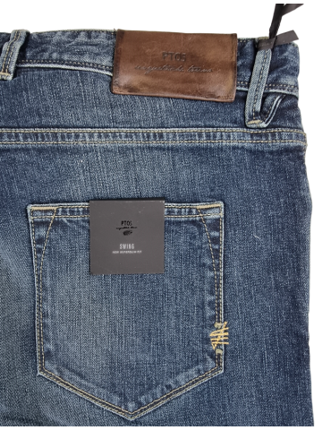 Jeans uomo PT05 - 5 tasche slavato swing