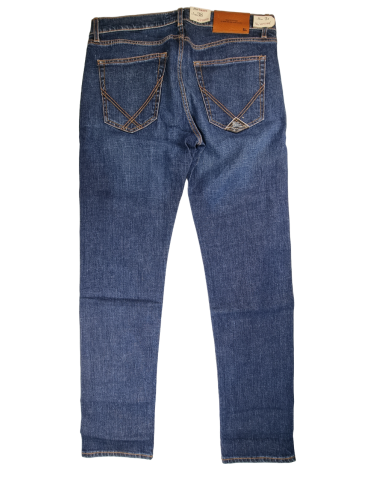 Jeans uomo Roy Rogers - Denim 5 tasche slim fit