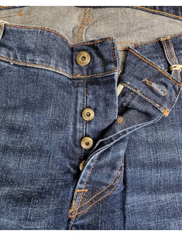 Jeans uomo Roy Rogers - Denim 5 tasche slim fit