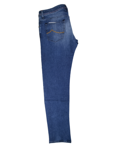 Jeans uomo Jacob Cohen - 5 tasche indaco naturale
