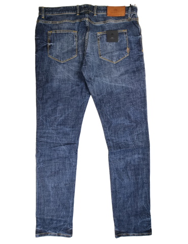 Jeans uomo PT05 -  5 tasche slavato