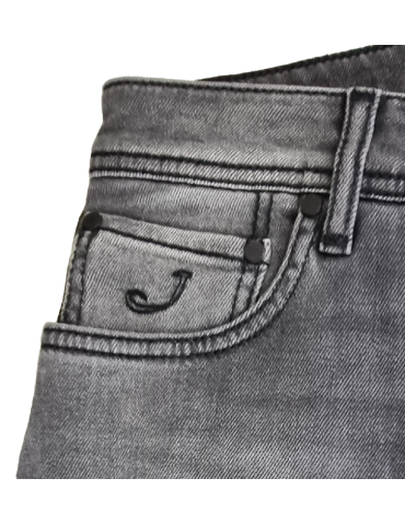 Jeans uomo Jacob Cohen - 5 tasche Style 688 slavato