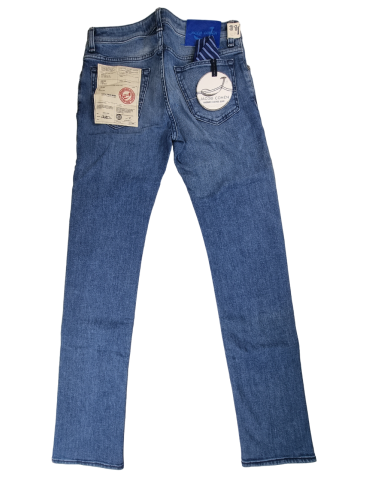 Jeans uomo Jacob Cohen - 5 tasche denim slavato