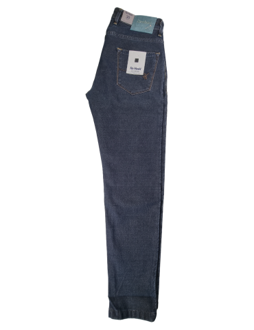 Jeans uomo Re-Hash - denim scuro tasca a filo