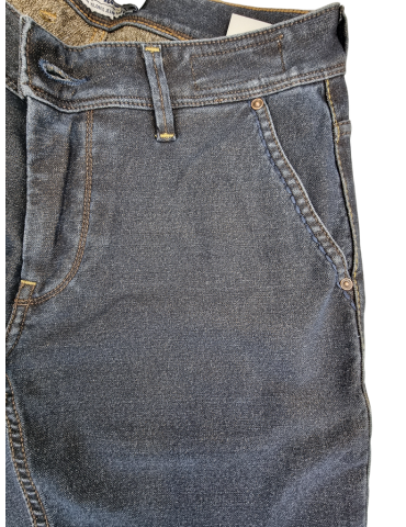 Jeans uomo Re-Hash - denim scuro tasca a filo