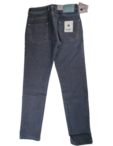 Jeans uomo Re-Hash - denim scuro tasca a filo