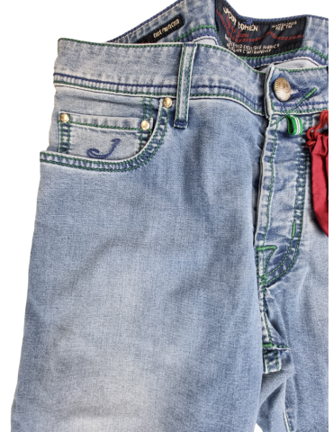 Jeans uomo Jacob Cohen - J688 5 tasche denim slavato