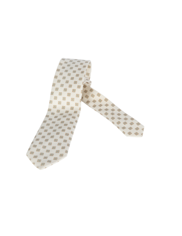 Cravatta uomo Montezemolo - fantasia - beige