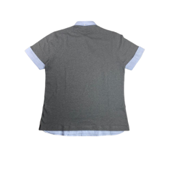Polo Uomo Brunello Cucinelli - due colori - Colore Grigio celeste - Taglia XL slim fit