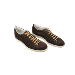 Scarpa Uomo -  Santoni sneakers basse Barrow - Colore Moka