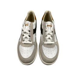 Scarpa uomo sneakers - Diadora Heritage B. Elite S L - Colore Bianco/Verde/Grigio