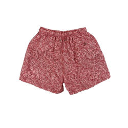 Boxer mare uomo Dandy Style - Fantasia fiorellini - Colore bianco/rosso