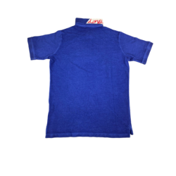 Polo Uomo BoB Company - Fantasia Yacht club - Colore Denim